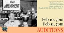 Auditions: The Florentine Players' 55th Annual Melodrama