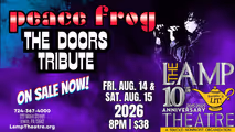 Peace Frog the Doors Tribute TWO DATES! in Philadelphia