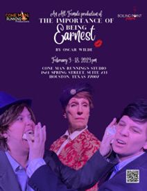 An all-female production of  The Importance of Being Earnest