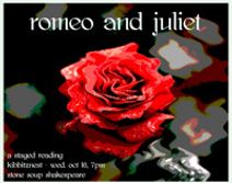 Romeo and Juliet (a staged reading)