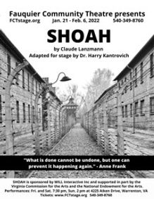 SHOAH show poster