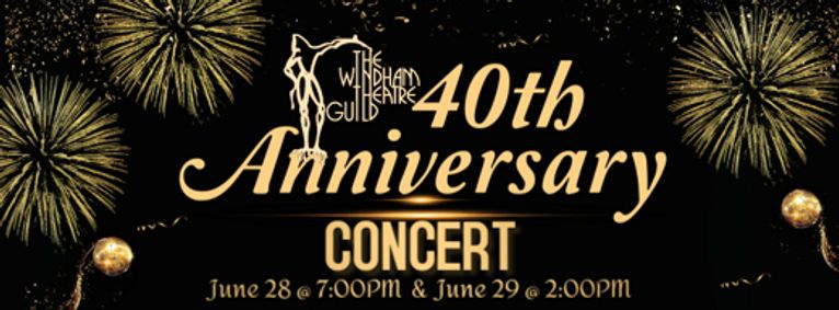 40th Anniversary Concert show poster