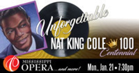 Unforgettable: Nat King Cole Centennial show poster
