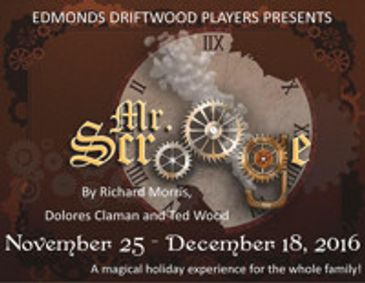 Mr. Scrooge show poster