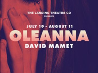 OLEANNA show poster