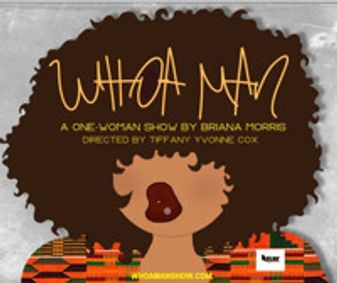 WHOA MAN show poster