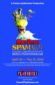 Spamalot show poster