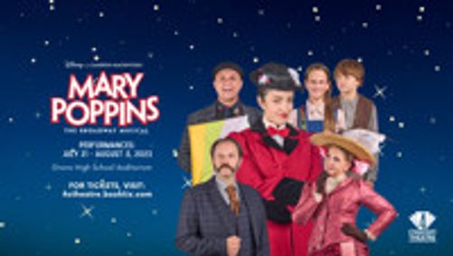 Mary Poppins show poster