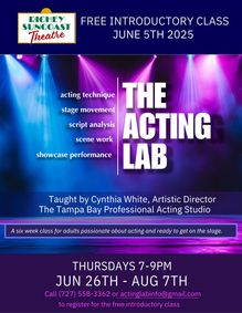 The Acting LAb show poster