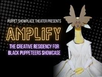 Amplify: The Creative Residency for Black Puppeteers Showcase in Broadway Logo