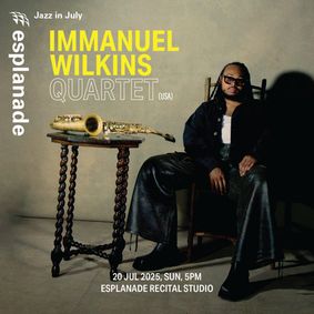 Jazz in July: Immanuel Wilkins Quartet show poster