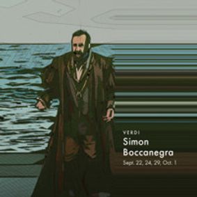 Simon Boccanegra show poster