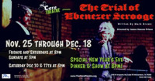 The Trial of Ebenezer Scrooge show poster