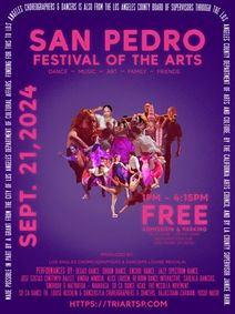 San Pedro Festival of the Arts show poster
