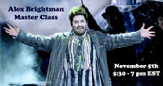 Alex Brightman Master Class show poster