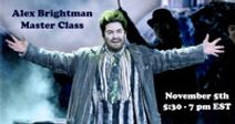 Alex Brightman Master Class