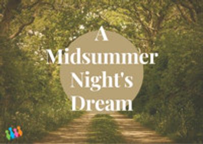 A Midsummer Night's Dream show poster