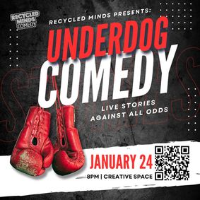 Underdog Comedy show poster