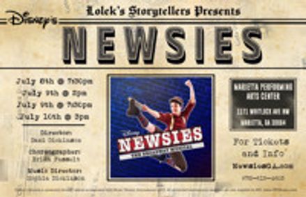 Disney’s Newsies show poster