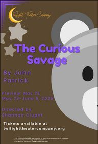 The Curious Savage show poster