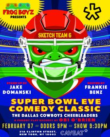 Super Bowl Eve Comedy Classic show poster