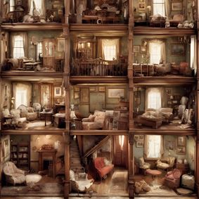 Houses Apart show poster