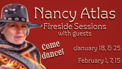 Nancy Atlas Fireside Sessions show poster