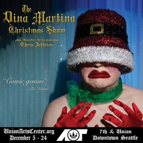The Dina Martina Christmas Show show poster