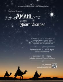 Amahl and the Night Visitors show poster
