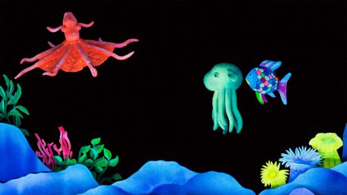 The Rainbow Fish show poster