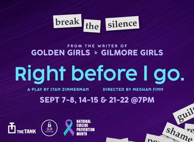 Right before I go. show poster