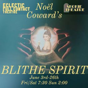 Blithe Spirit show poster