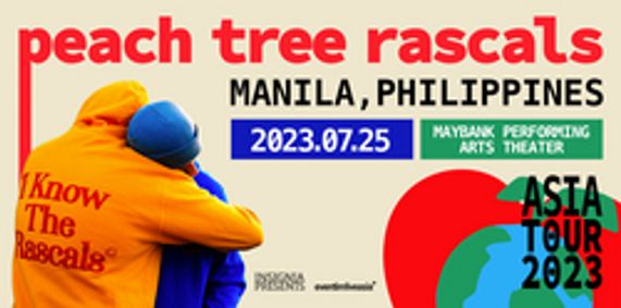 Peach Tree Rascals Live In Manila show poster