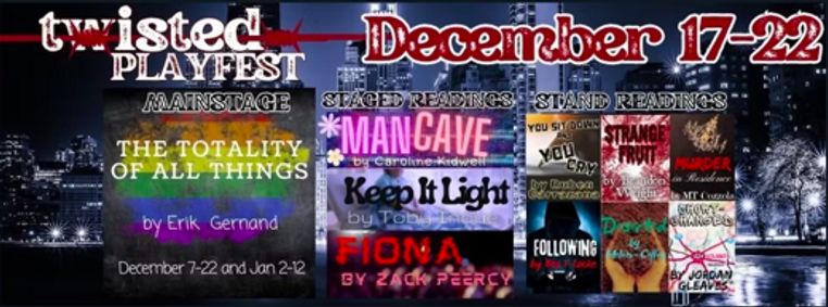 Twisted Playfest show poster