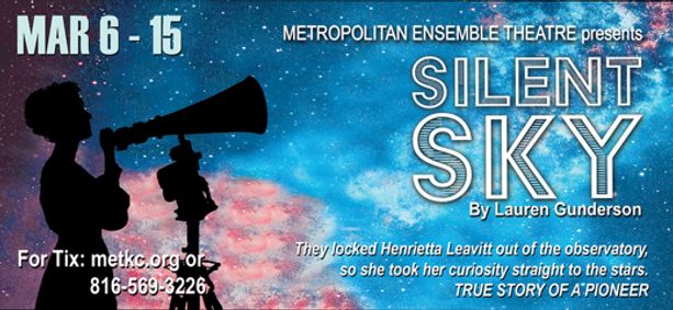 Silent Sky show poster