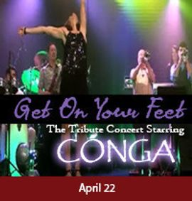 Get On Your Feet - Gloria Estefan Tribute at The Noel S. Ruiz Theatre show poster