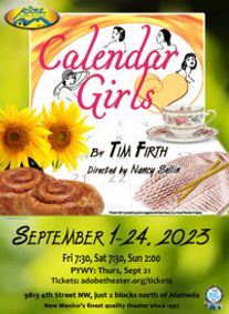 CALENDAR GIRLS show poster