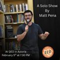 A Solo Show By Matt Pena in Off-Off-Broadway