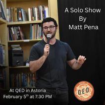 A Solo Show By Matt Pena