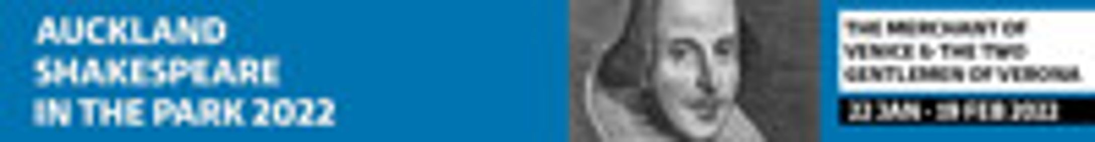 Shakespeare in the Park 2022 show poster