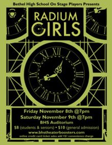 Radium Girls show poster