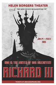 Richard lll show poster