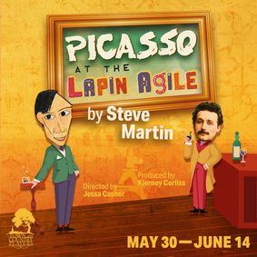 Picasso at the Lapin Agile show poster