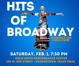 Hits of Broadway, a Celebration of Color show poster