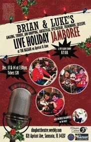 Brian & Luke's Live Holiday Jamboree show poster