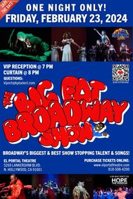 Broadway to the Rescue: The Big Fat Broadway Show show poster