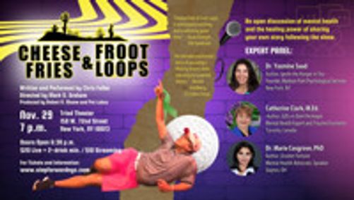 Cheese Fries & Froot Loops show poster