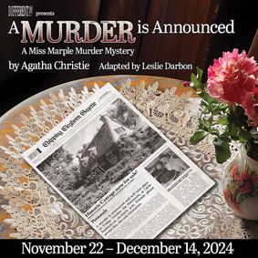 A Murder is Announced by Agatha Christie show poster