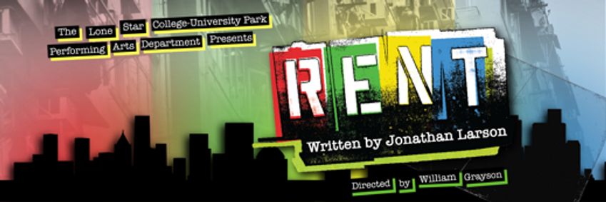 Rent show poster