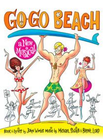 Go Go Beach show poster